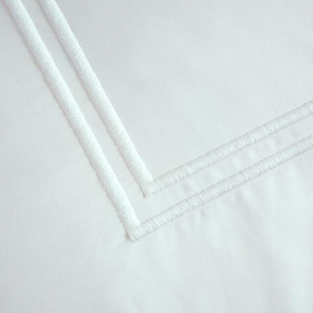 Langham White King Pillowcase Pair - image 1