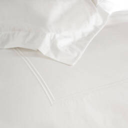 Langham White King Pillowcase Pair - thumbnail 2