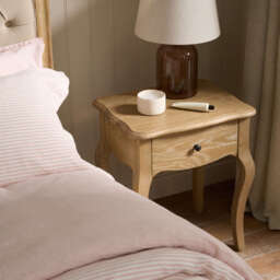 Sienna Beau 1 Drawer Bedside - thumbnail 1