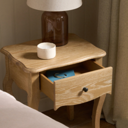 Sienna Beau 1 Drawer Bedside - thumbnail 3