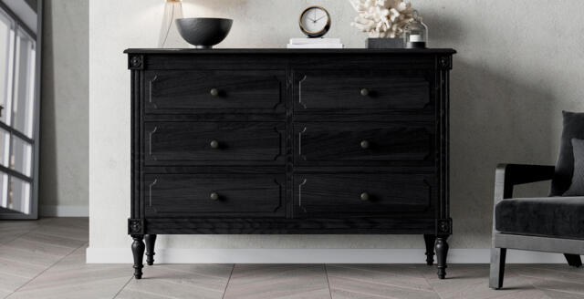 Casterton 6 Drawer Wide Chest