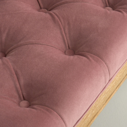 Sienna Beau Velvet Bench - thumbnail 3