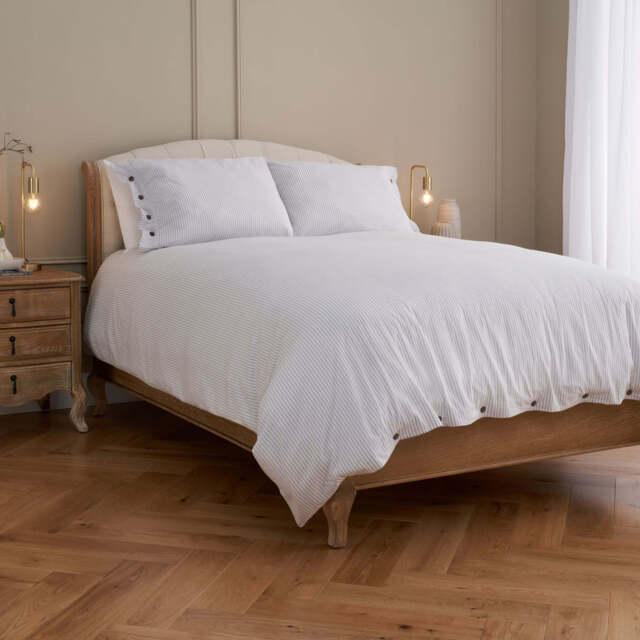 Cotton Collection Dyed Stripe Duvet Cover