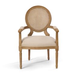 Sienna Occasional Rattan Back Chair - thumbnail 3
