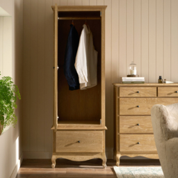 Sienna Beau 1 Door Wardrobe - thumbnail 3