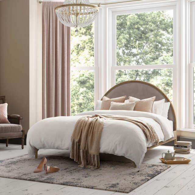 Aubrey Half Moon Bed - image 1