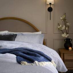 Amelie Stripe Bed Linen Set - thumbnail 3