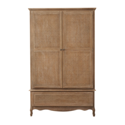 Sienna Rattan Wardrobe - thumbnail 2