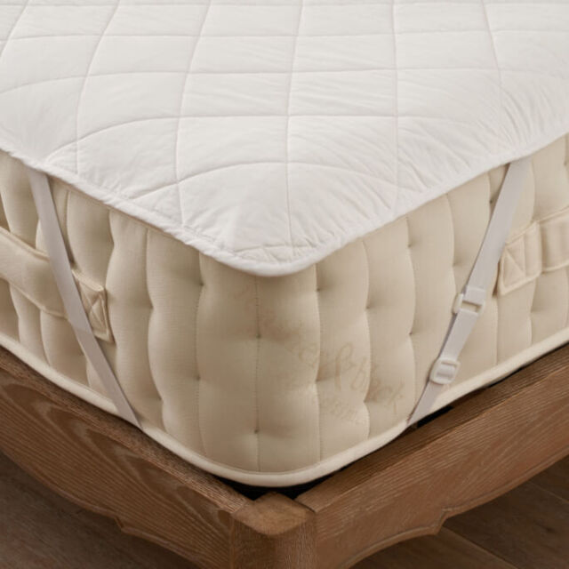 Cotton Quilted Mattress Protector - image 1