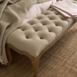 Sienna Beau Linen Bench - thumbnail 1
