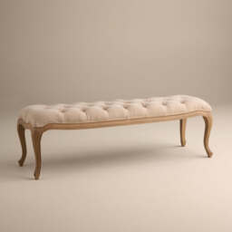 Sienna Beau Linen Bench - thumbnail 3