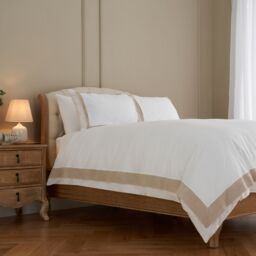 Natural Collection Linen Border Duvet Cover - thumbnail 3