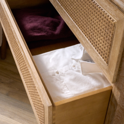 Sienna Beau Rattan 3 Drawer Chest - thumbnail 2