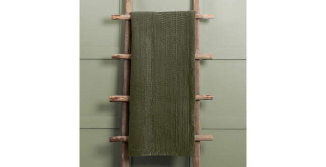 Lucy Velvet Quilted Throw