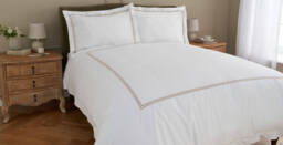 Langham Double Row Cord Bed Linen Set