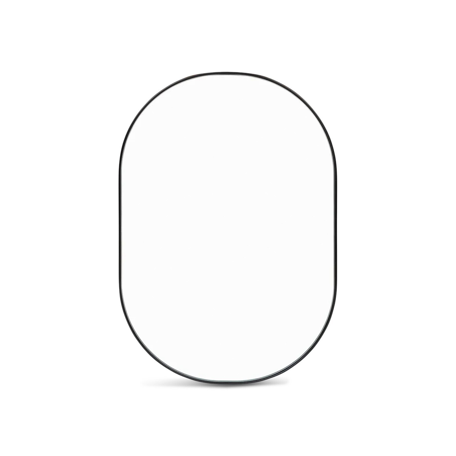 Heal's Fine Edge Mirror Oval - Size Small Black - image 1