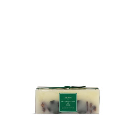 Heal's Frankincense & Pine Brick Candle With Botanicals Green
