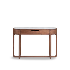 Heal's Anais Console Table Marble - Size 120x35x80 Brown