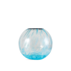 Heal's Dapple Vase - Size Small Blue