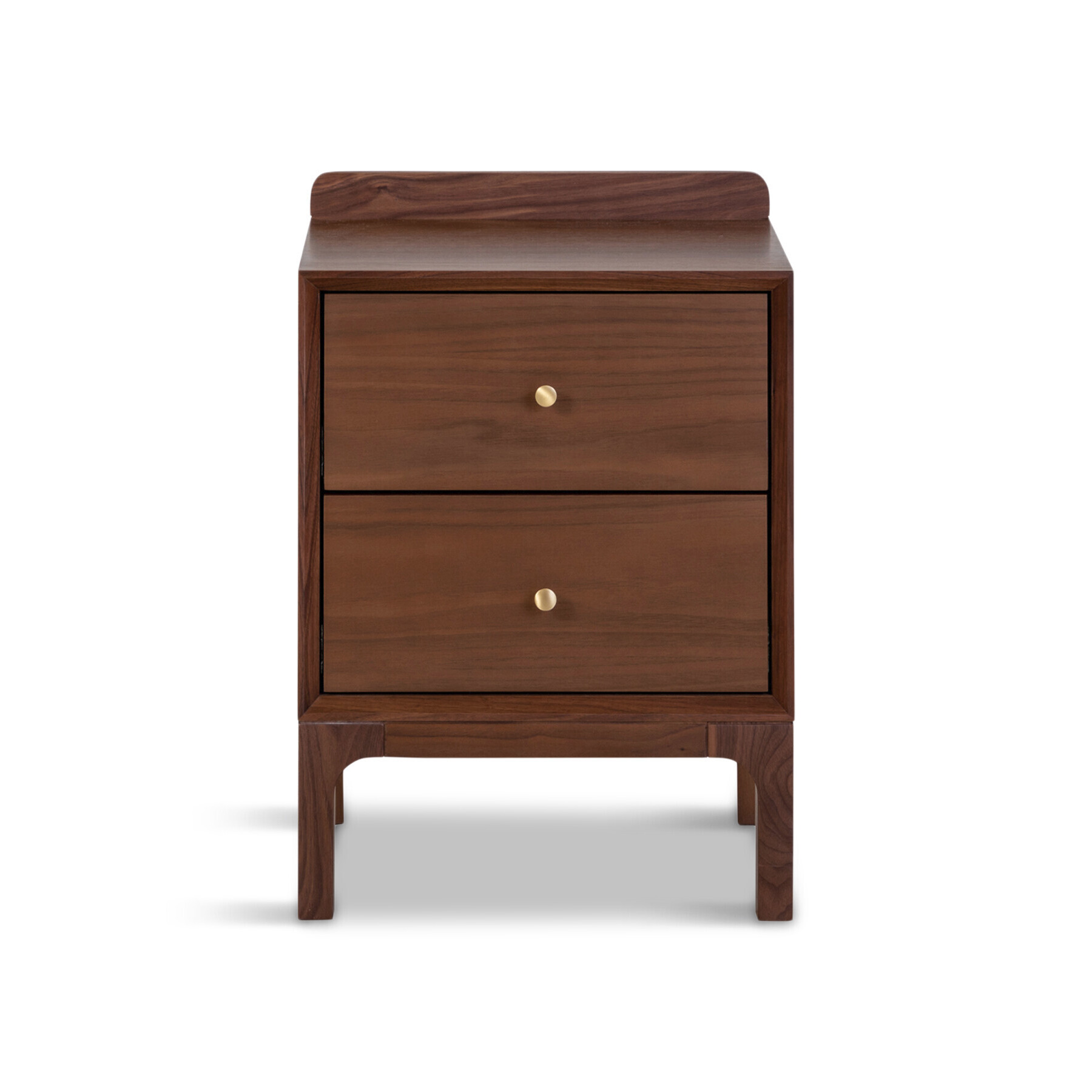 Heal's Artie Bedside Table - Size 40x35x56 Brown