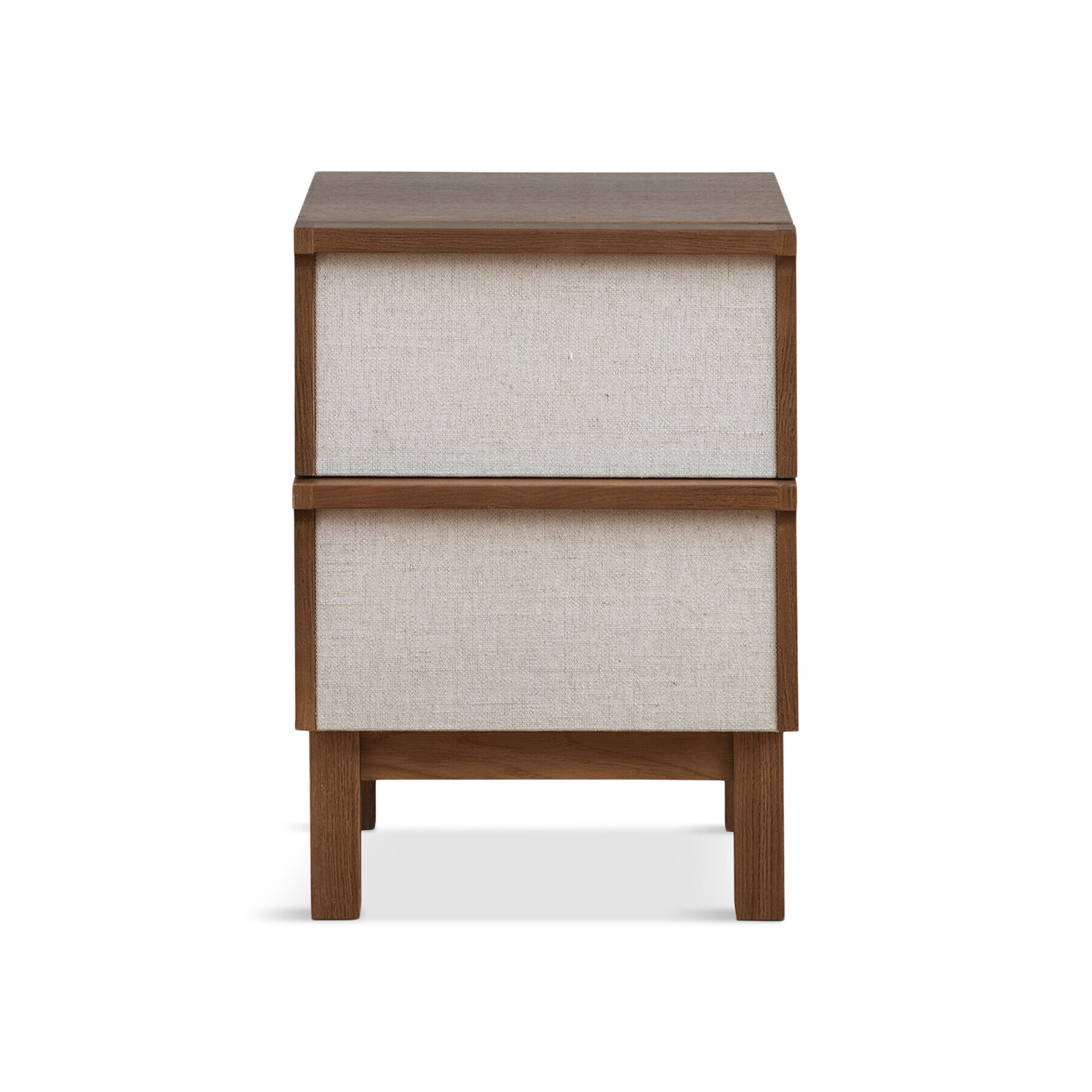 Heal's Marna Bedside Table - Size 40x39x60 Cream - image 1