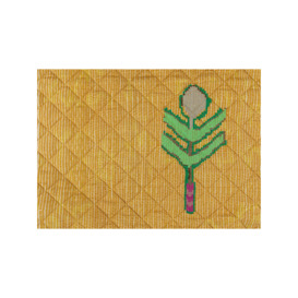 Heal's Amechi quilt yellow 140 x 200 - Size 200x140 - thumbnail 2