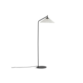 Heal's Pleated Floor Lamp Black/White - Size 145x41x50 - thumbnail 1