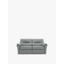G Plan Seattle 2.5 Seater Sofa in Cambridge Grey Leather