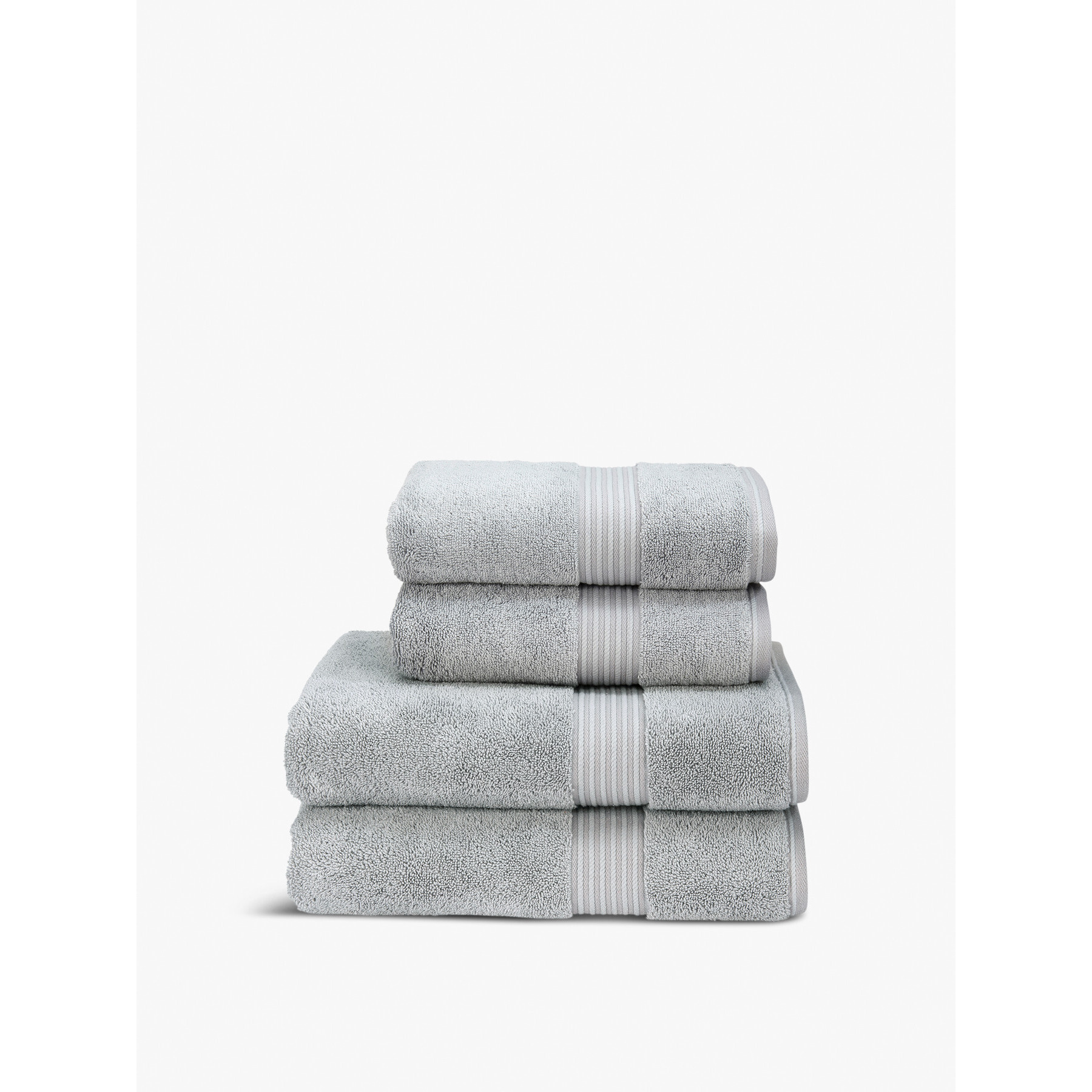 Christy Supreme Hygro Hand Towel Silver - image 1