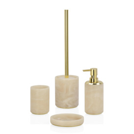 Andrea House Cloudy Gold Toothbrush Holder - thumbnail 2