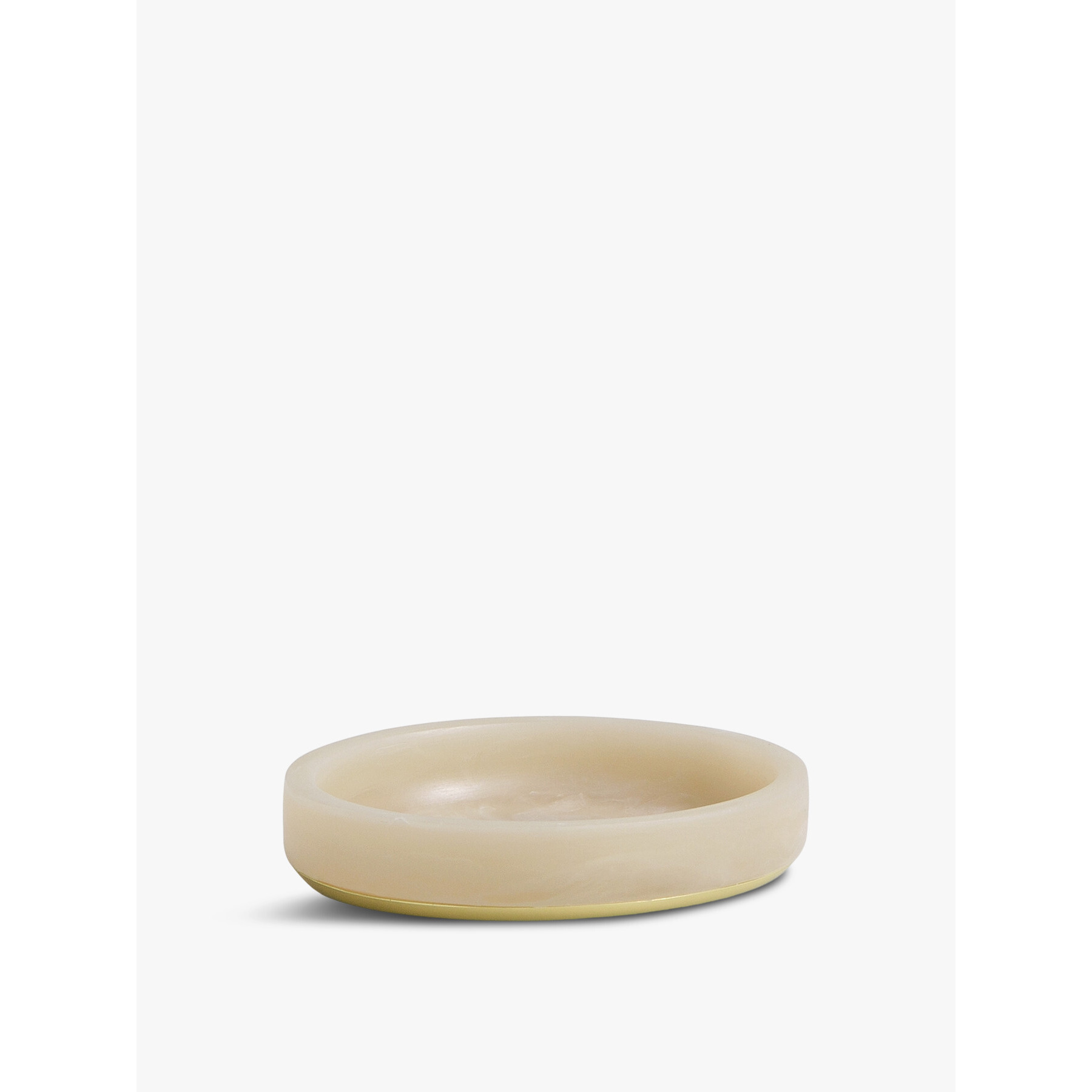 Andrea House Cloudy Gold Soap Dish - image 1