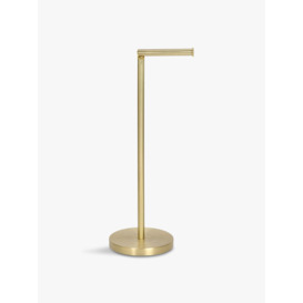Andrea House Gold Metal Tall Toilet Roll Holder