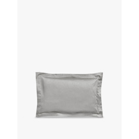 Bedeck of Belfast Fine Linens Tahra Oxford Pillowcase Grey