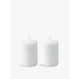 Georg Jensen Candle Set of 2 White