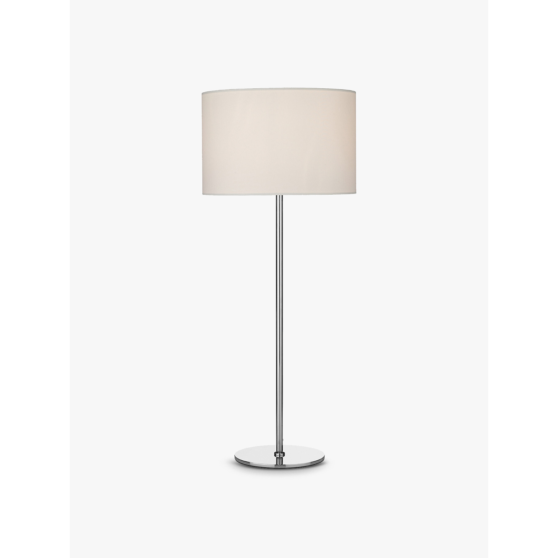 Dar Lighting Rimini Table Lamp Base Silver - image 1
