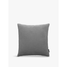 Cozy Living Soft Velvet Cushion Grey
