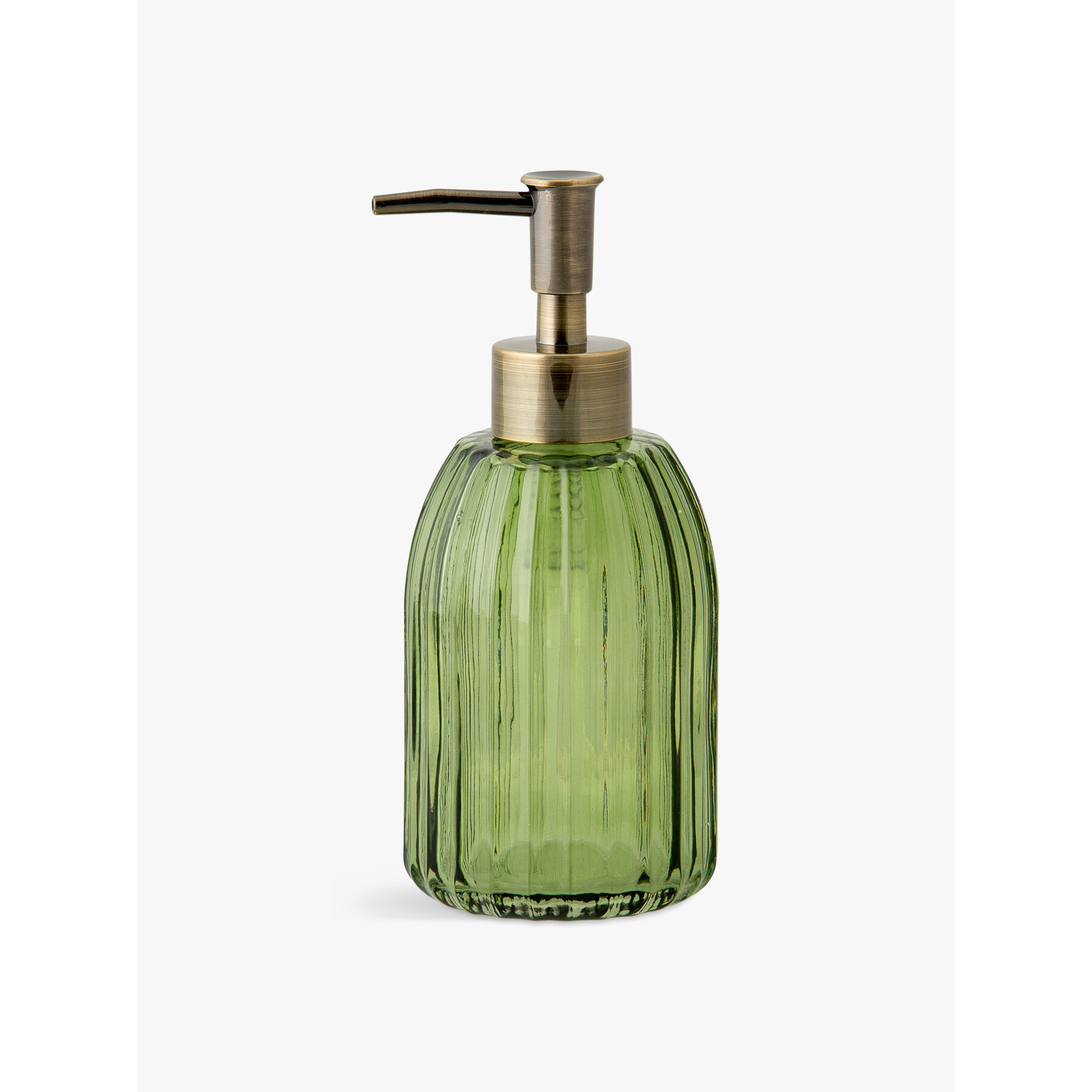 Andrea House Green Glass Soap Dispenser - image 1