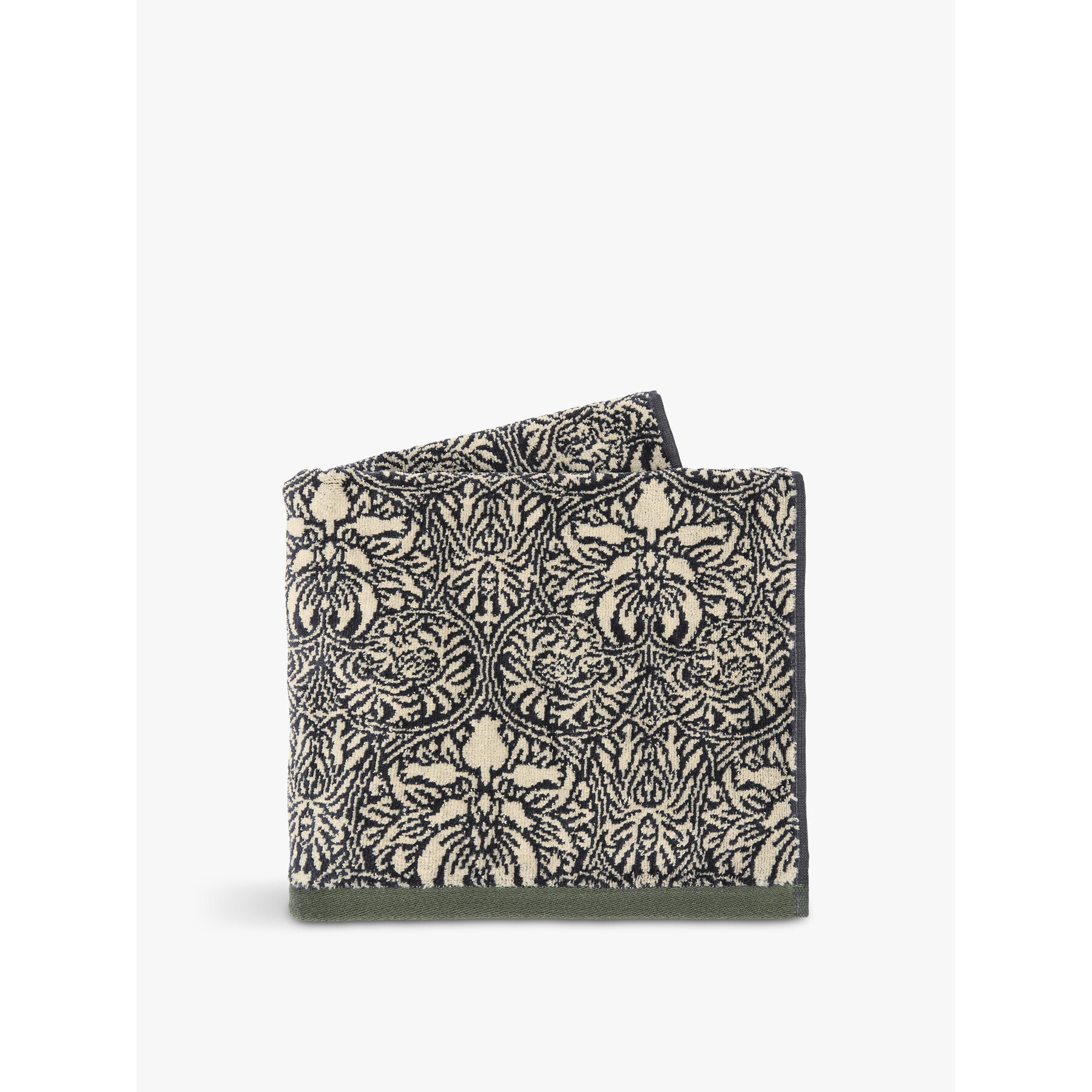 Morris & Co Crown Imperial Hand Towel Charcoal Grey - image 1