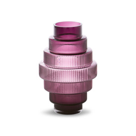 POLSPOTTEN Steps Vase S Purple