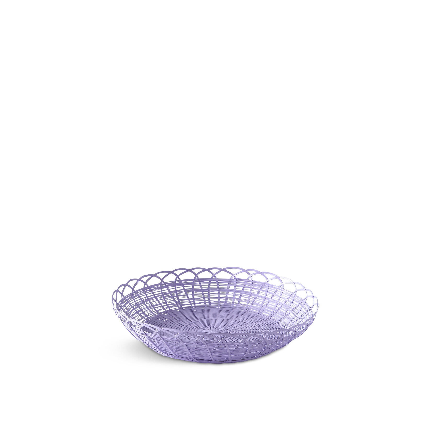 POLSPOTTEN Bakkie Basket Round XL Purple - image 1