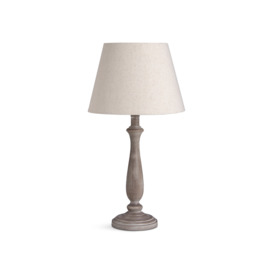 Hill Interiors Teos Table Lamp 53cm Brown