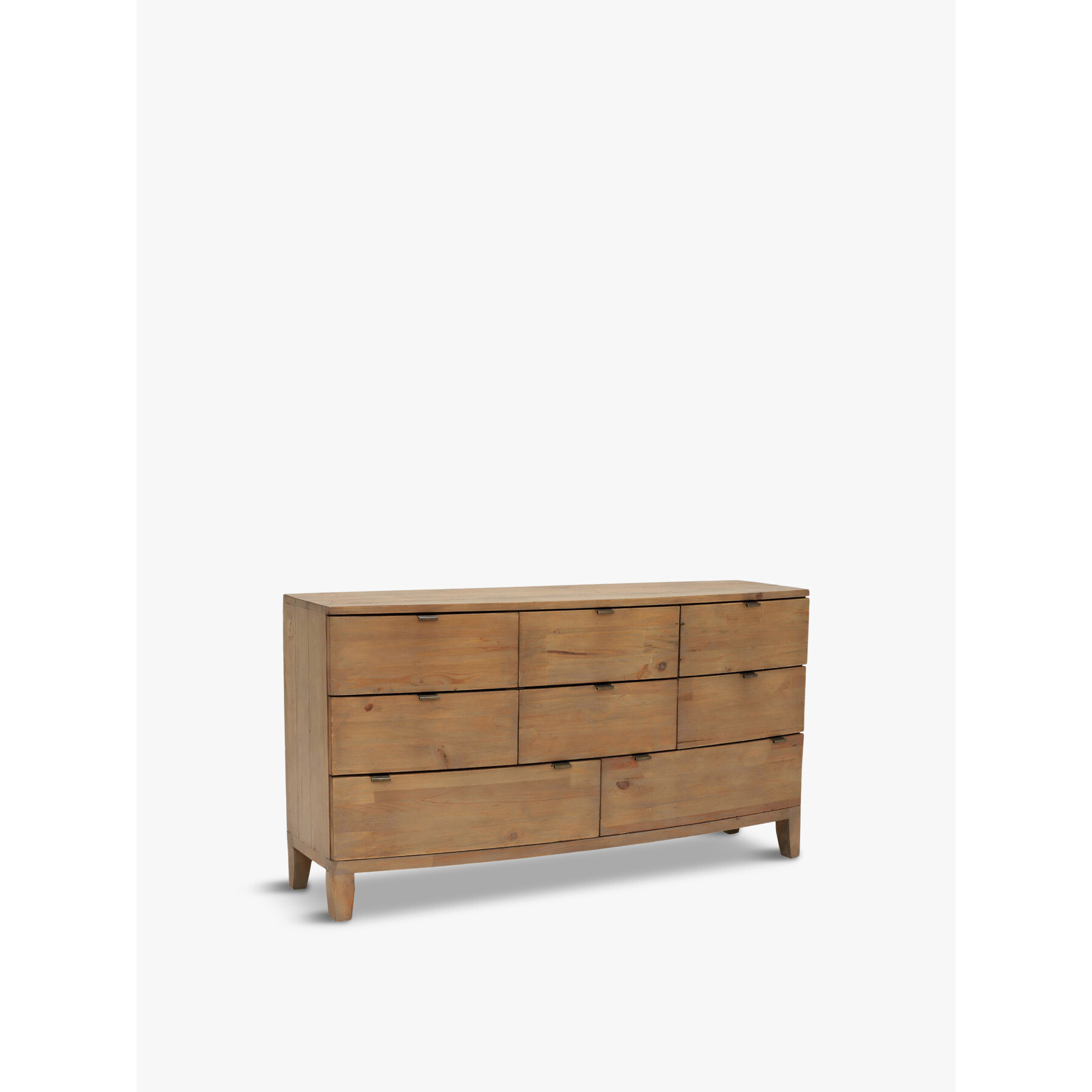 Barker and Stonehouse Rye Reclaimed Wood 8 Drawer Dresser Cabinet Neutral - image 1