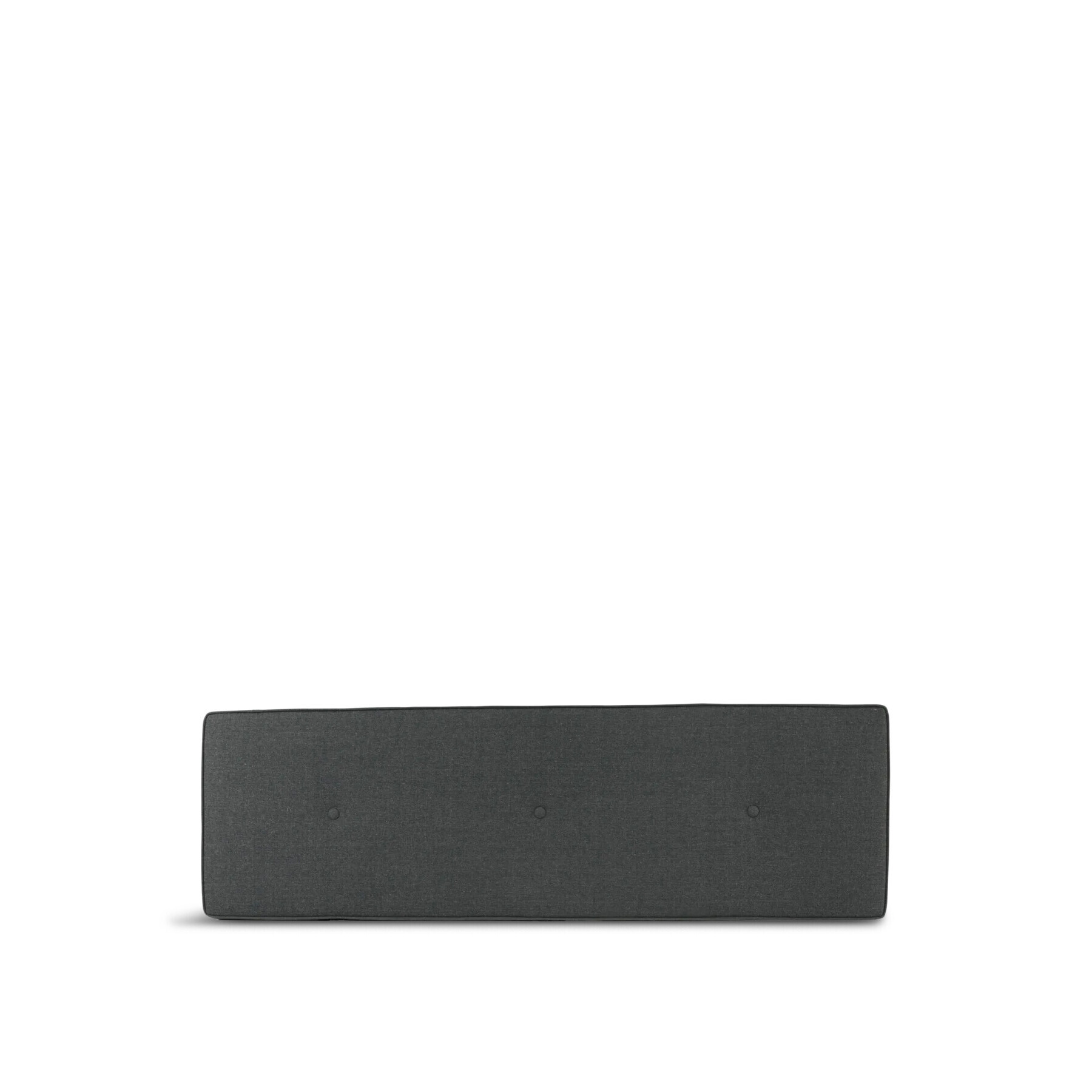 Heal's Brunel Blanket Box Cushion Grey - Size 128x39x5 - image 1