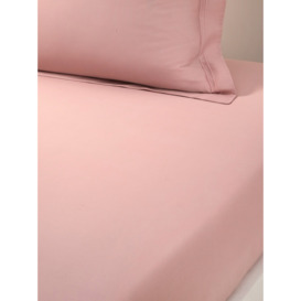 Yves Delorme Triomphe Fitted Sheet - Size Super King Pink