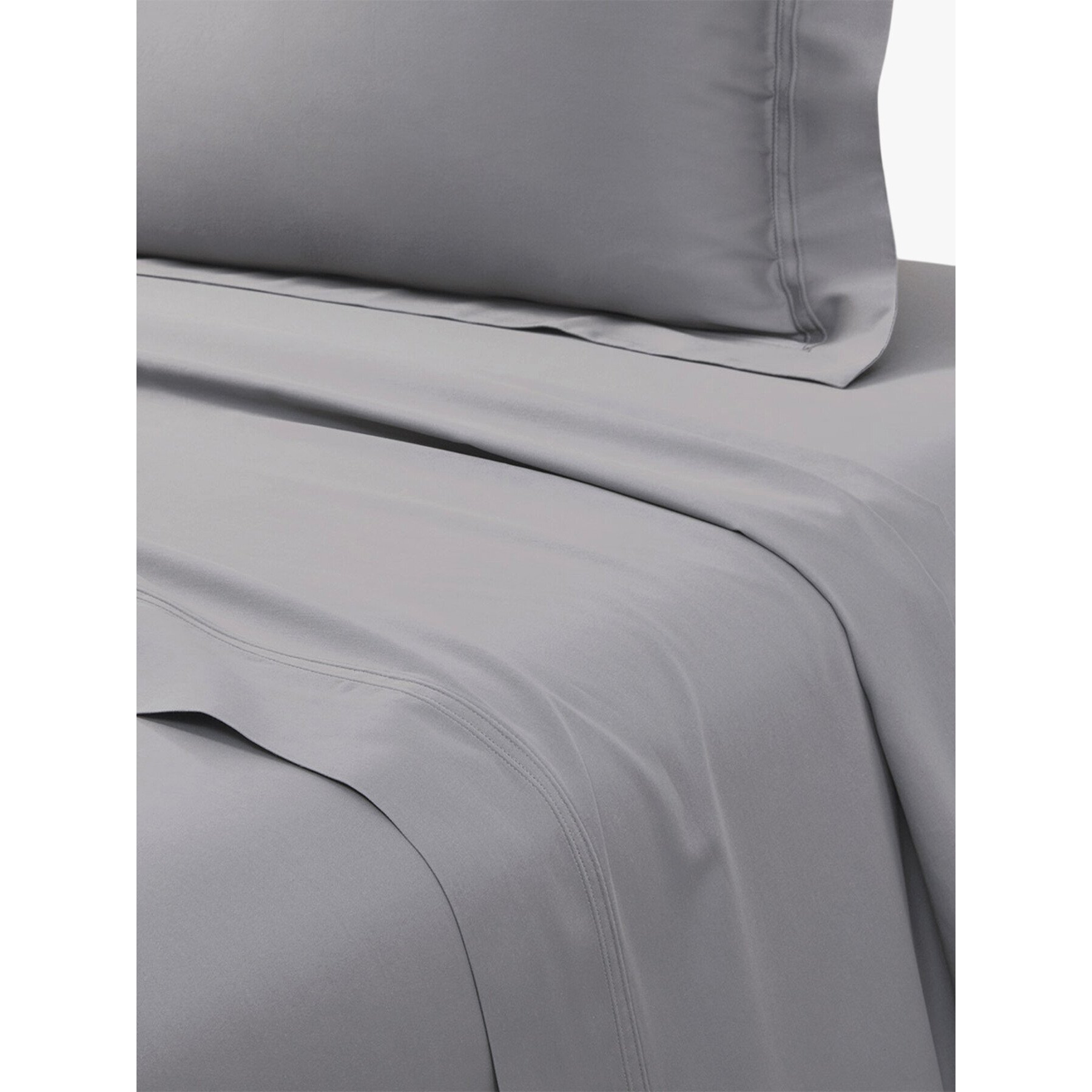 Yves Delorme Triomphe Flat Sheet - Size Double Grey - image 1