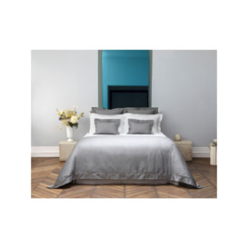 Yves Delorme Triomphe Fitted Sheet - Size King Grey - thumbnail 2