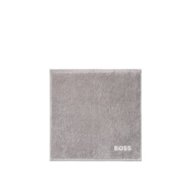 BOSS Home Plain Face Cloth Grey - thumbnail 2