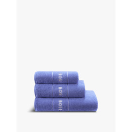 BOSS Home Plain Hand Towel Blue