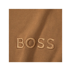 BOSS Home Bold Logo Throw - Size 130x170cm Tan - thumbnail 2