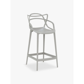 Barker and Stonehouse Kartell Masters Counter Stool Grey